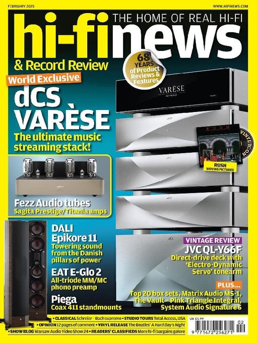 Title details for Hi Fi News by AV Tech Media Ltd - Available